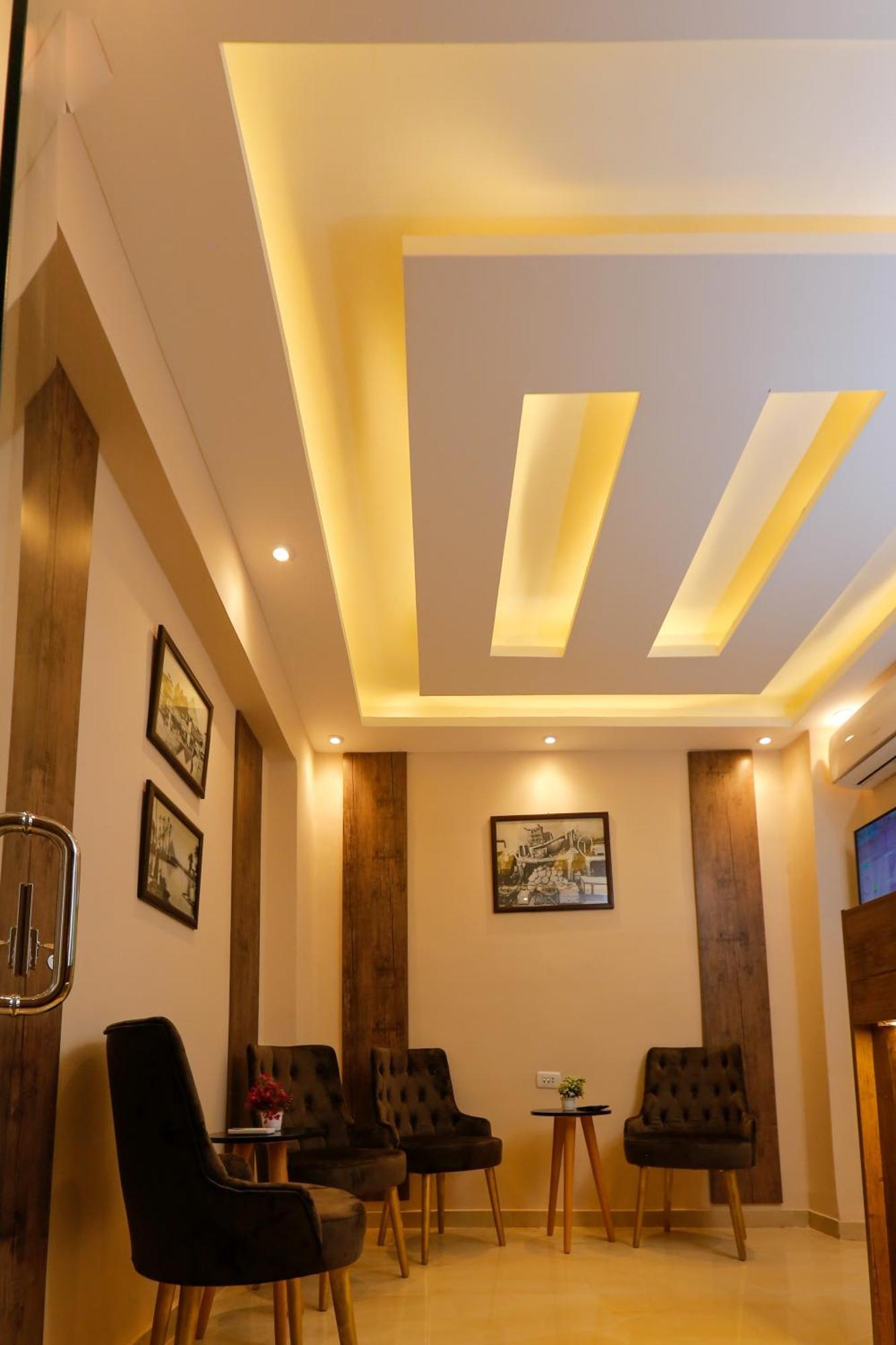 Kafret el-Gabal Steps In Pyramids View酒店 外观 照片